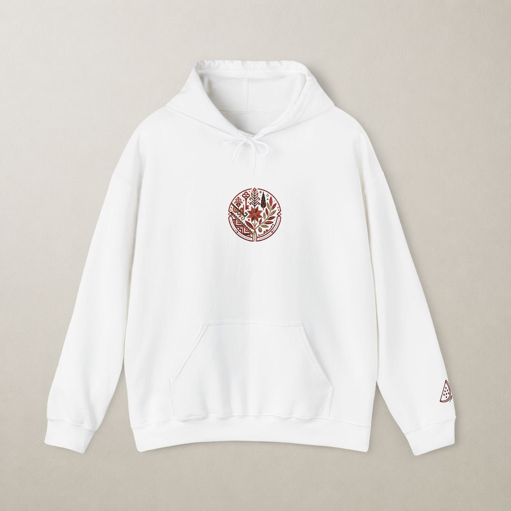 Roots of Palestine Unisex Embroidered Hoodie
