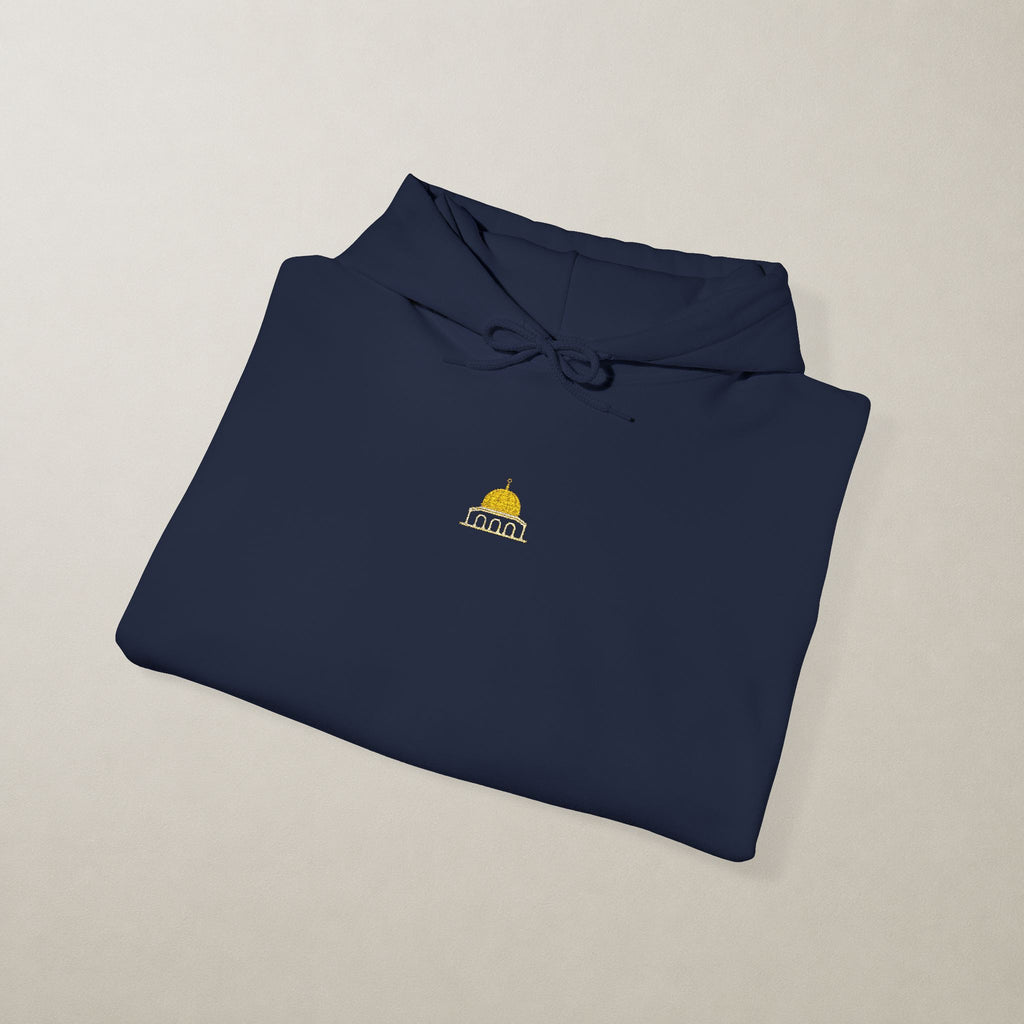 The Golden Qubba Unisex Embroidered Hoodie