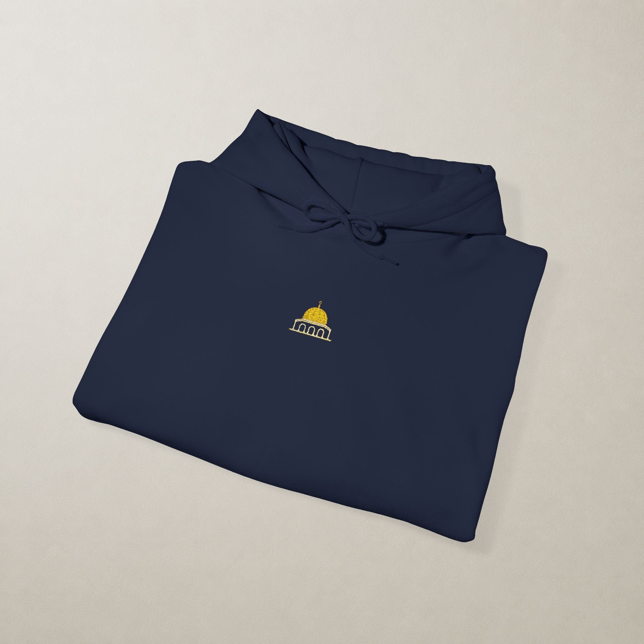 The Golden Qubba Unisex Embroidered Hoodie