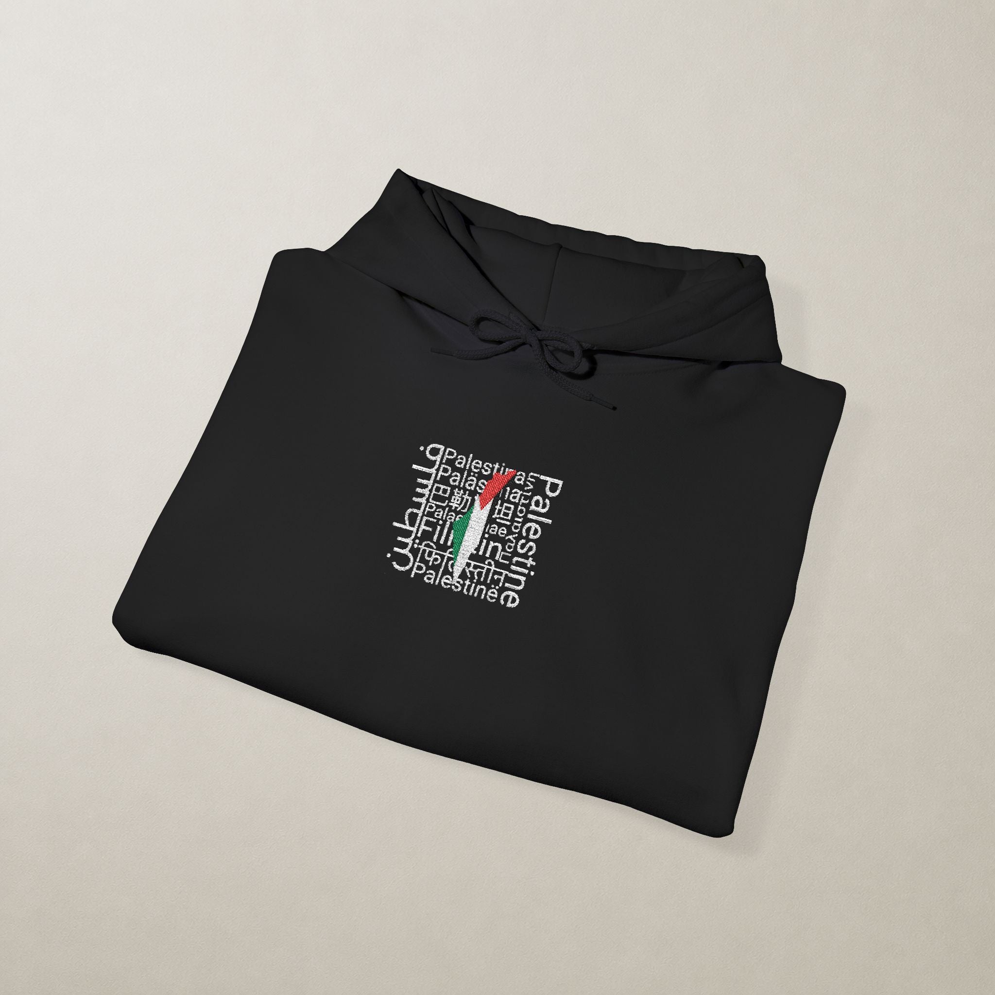 Palestine Unisex Embroidered Hoodie
